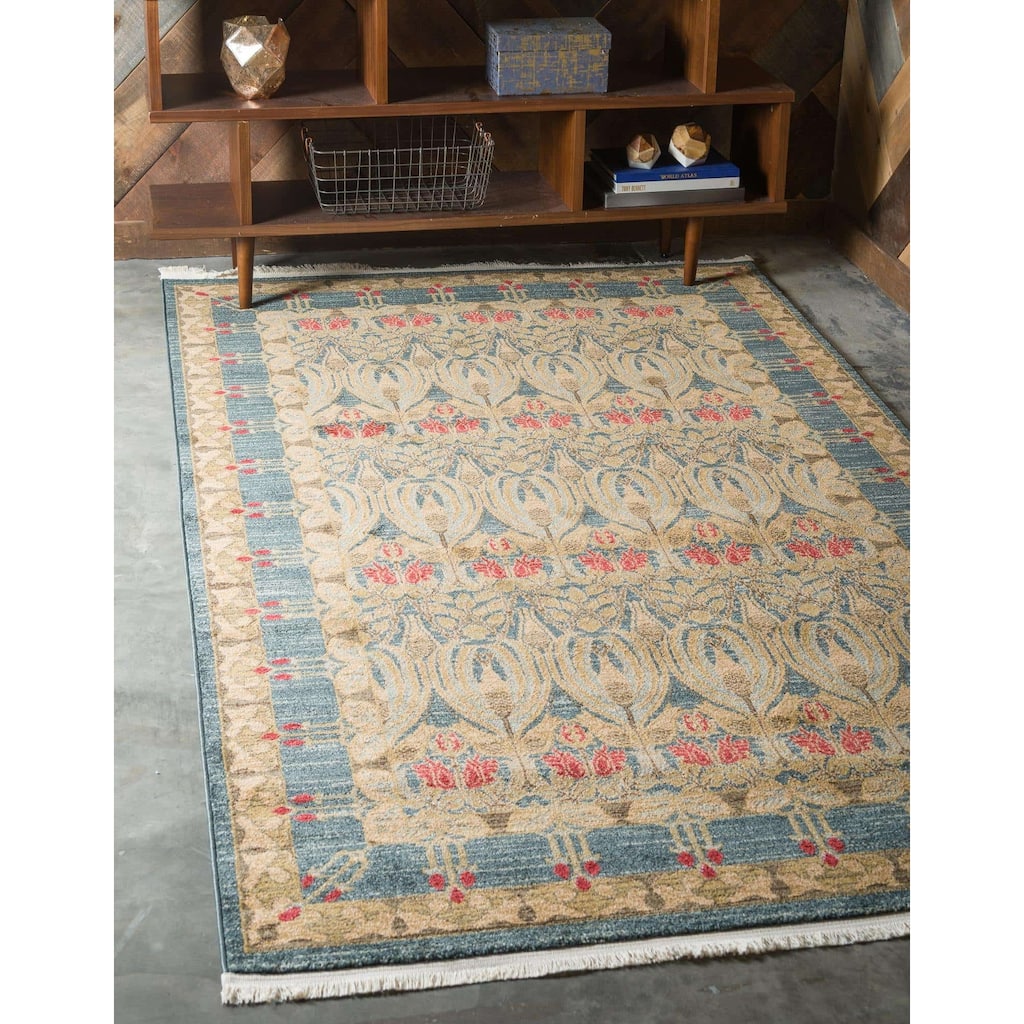 Unique Loom Carnation Edinburgh Geometric Area Rug