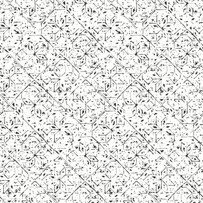 Galerie Wallcoverings Bazaar Floral Tangier Tile Non-woven Glitter Wallpaper Roll