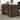 Amelia Antique Toffee Jr Executive Desk