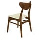 preview thumbnail 8 of 31, Anise Faux Leather and Rubberwood Dining Chair (Set of 2) by Christopher Knight Home