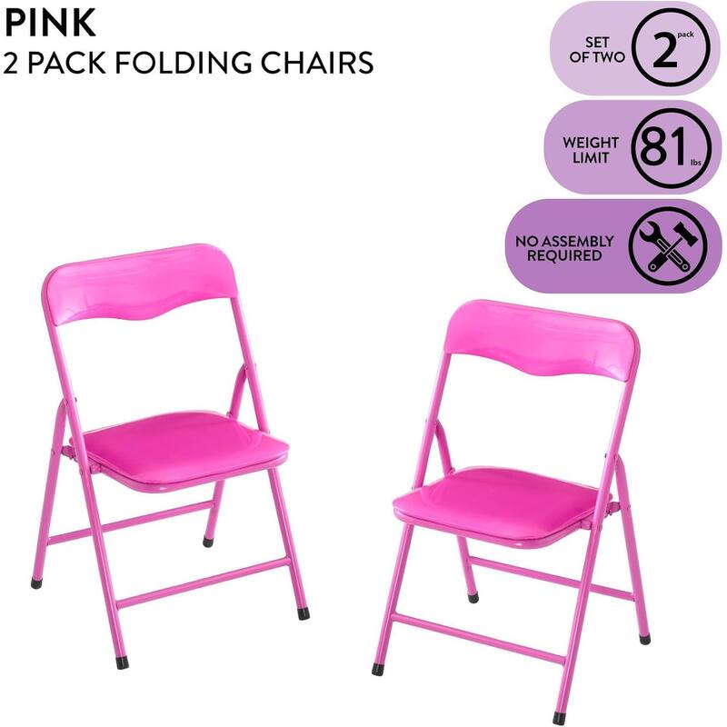 Heritage Kids Padded Folding Chair Set of 2