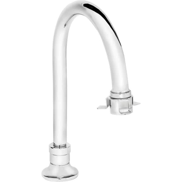 Shop Elkay Lk396a 2 2 Gpm Wall Mounted Utility Faucet Chrome