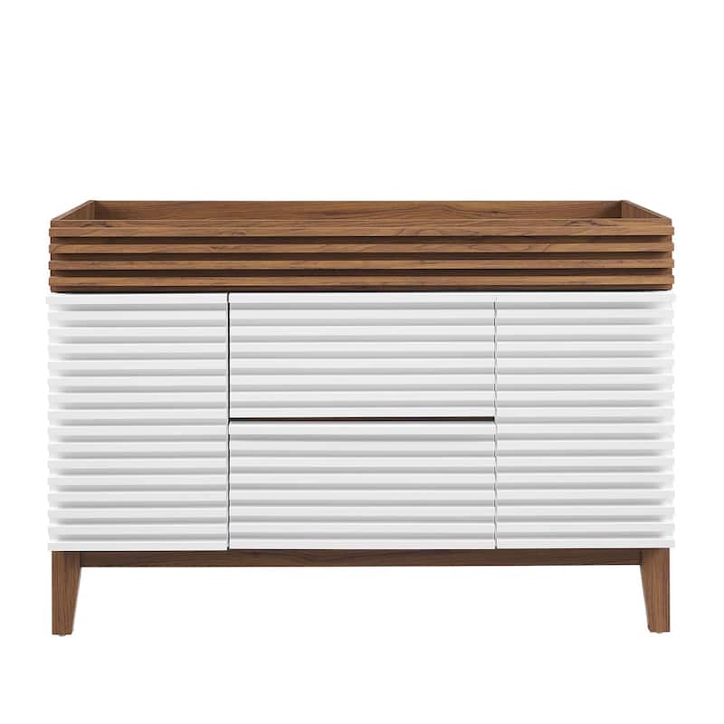 Render 48" Single Sink Compatible (Not Included) Bathroom Vanity Cabinet