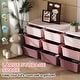 preview thumbnail 17 of 21, 9 Drawers Clothes-Toy Storage with Rounded Edges Ideal for Nursery and Any Other Room - 9 Drawers