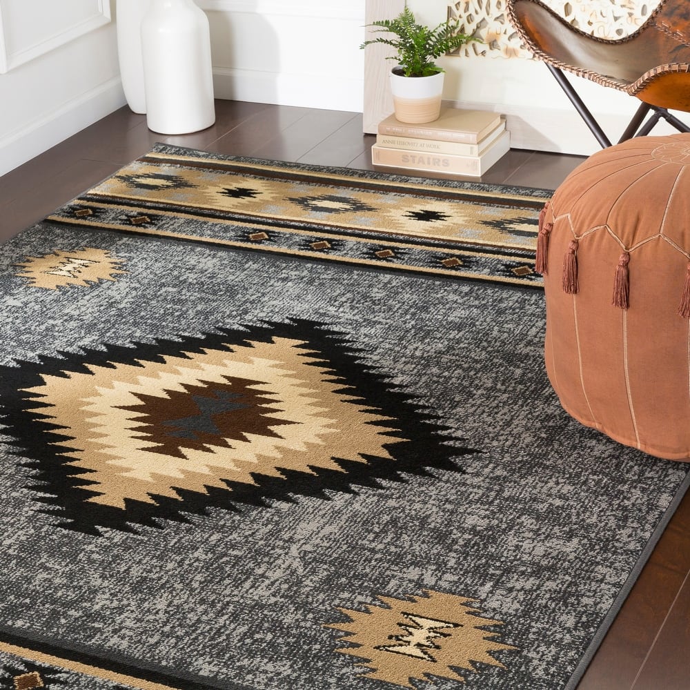 Livabliss Nurzhan Southwestern Area Rug