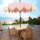 preview thumbnail 3 of 13, 9ft Tassel Patio Umbrella Auto-Tilt, Crank , by JONATHAN Y