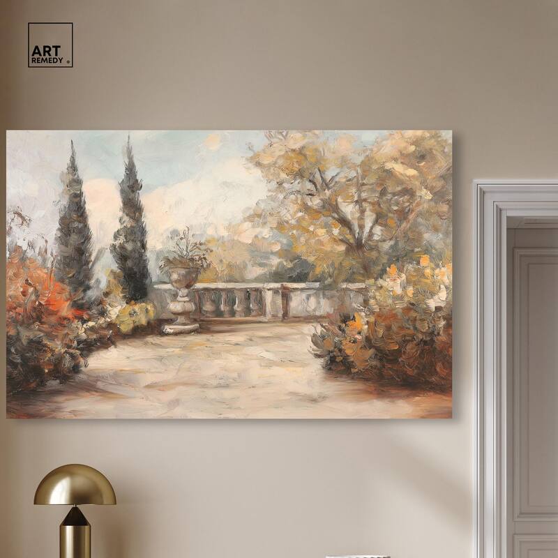 Autumnal Arbor Canvas by Art Remedy, Gallery Wrapped