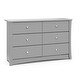 preview thumbnail 24 of 60, Storkcraft Crescent 6 Drawer Chest - Durable, Stylish, and Elegant Storage Solution with 6 Spacious Drawers Multi