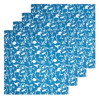 Caravan Sanctuary Printed Napkins - Set of 4