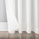 preview thumbnail 5 of 6, No. 918 Sutton Modern Glam Semi-Sheer Grommet 1-Piece Curtain Panel, Single Panel