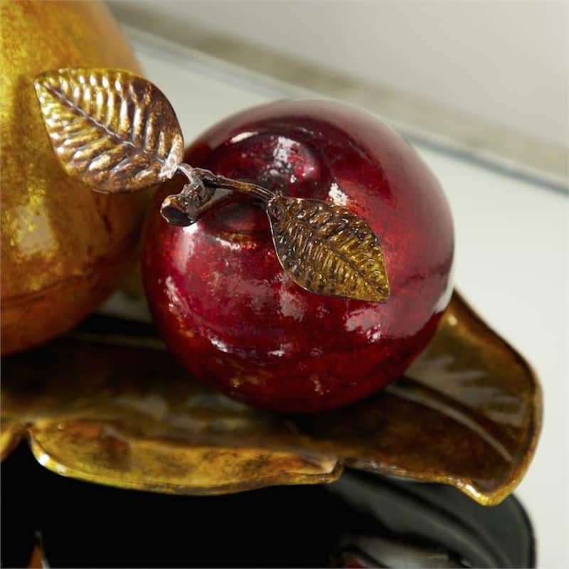Casa Cortes Metal Fruit Centerpiece Decor