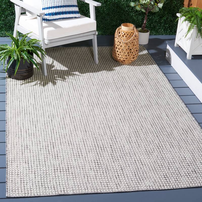 SAFAVIEH Courtyard Jessy Casual Waterproof Patio Backyard Rug