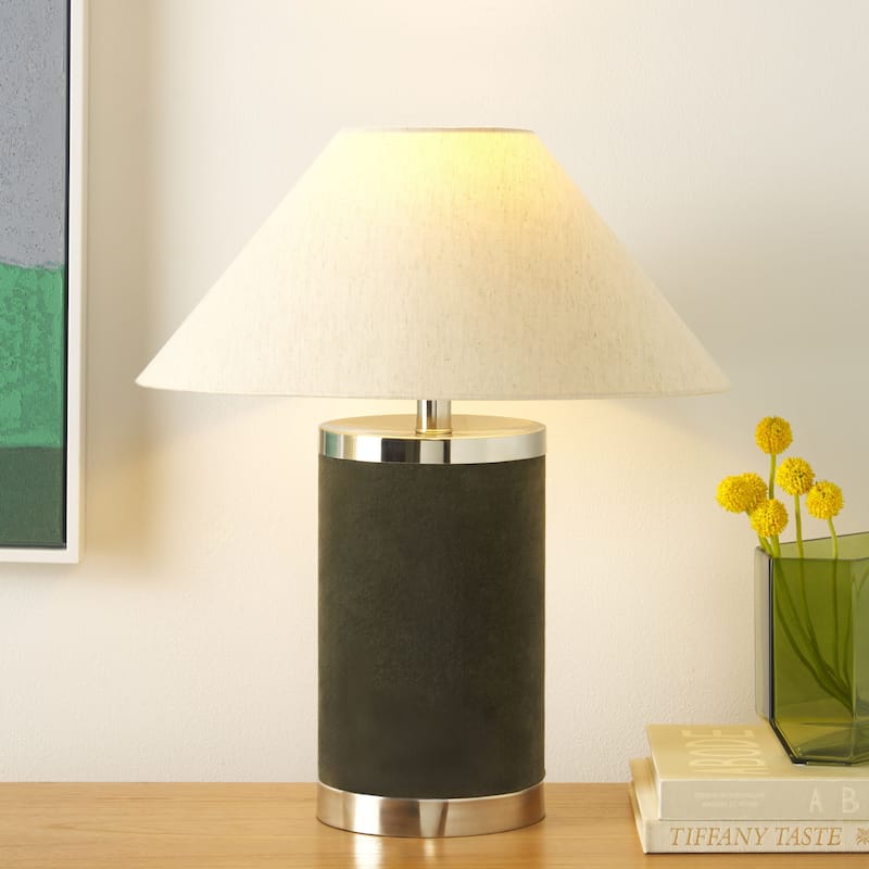 SAFAVIEH Sola 20-inch Table Lamp - 17"W x 17"D x 20"H - Green