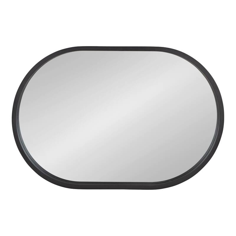 Kate and Laurel Travis Capsule Oval Framed Wall Mirror