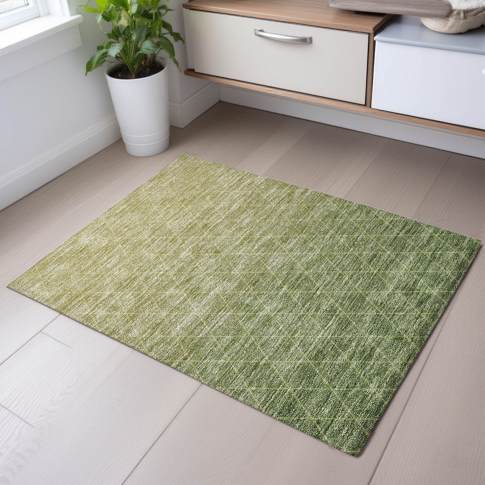 Premium Washable Super Soft Ombre Diamonds Mayfield Rug