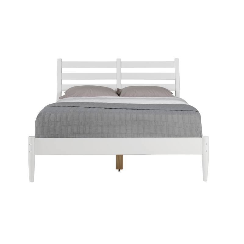 Mid-Century Slat Bed - Full Size