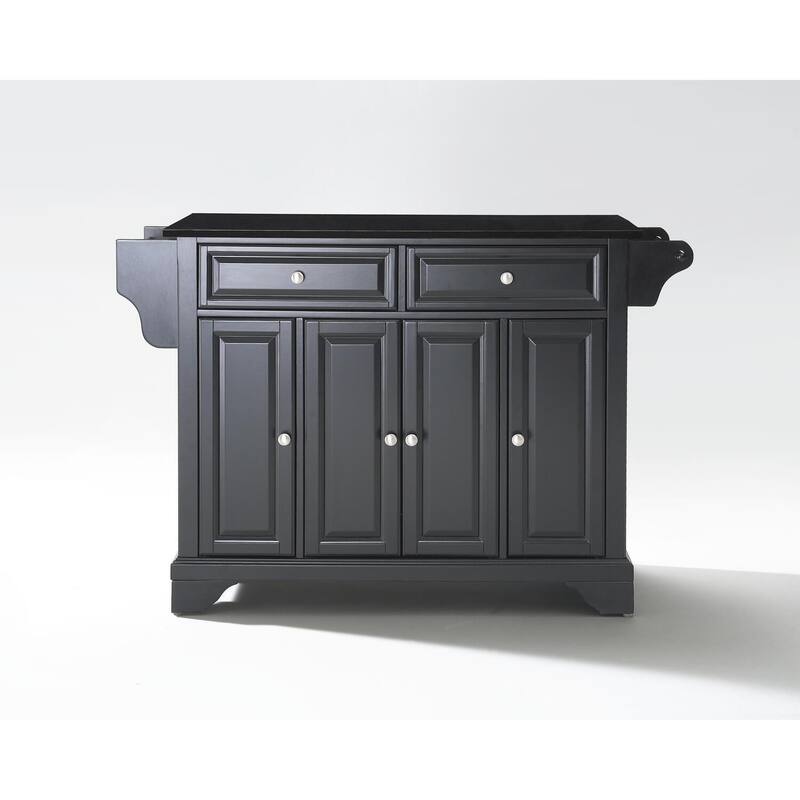 Kitchen Island Granite Top Full Size - Portable Kitchen Cart with Storage & Drawers - Modern Kitchen Furniture