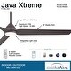 preview thumbnail 16 of 17, Minka Aire Java Xtreme 3 Blade 84 Inch LED Ceiling Fan