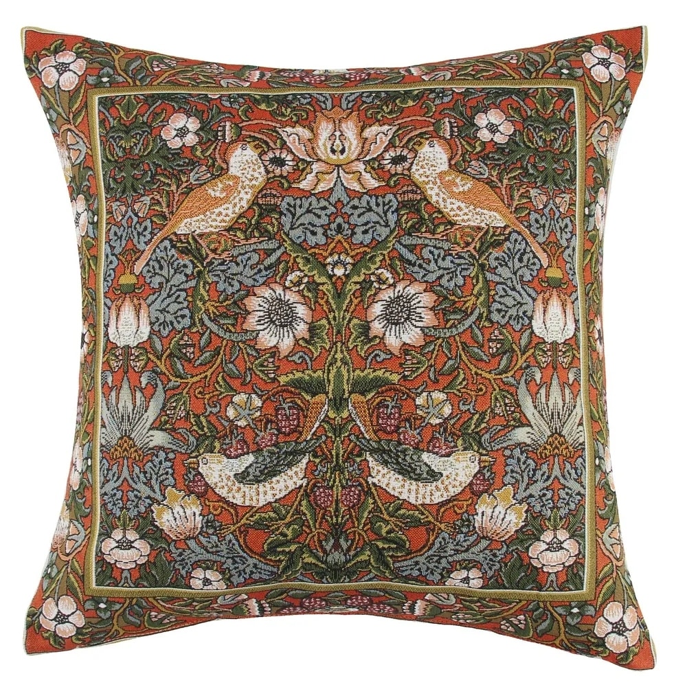Strawberry thief throw discount