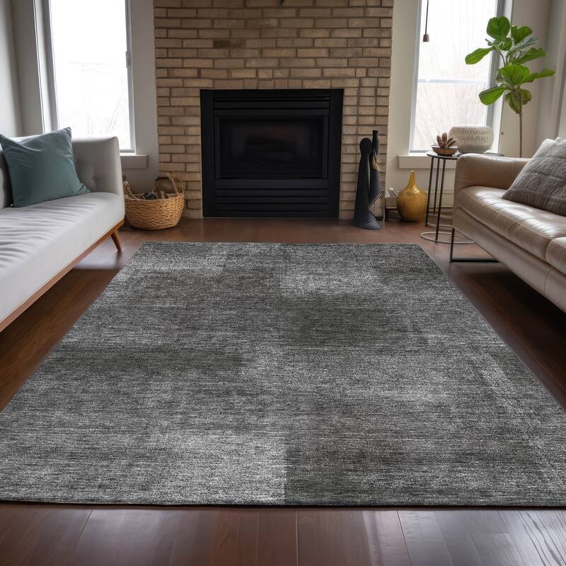 Machine Washable Indoor/ Outdoor Chantille Ombre Rug