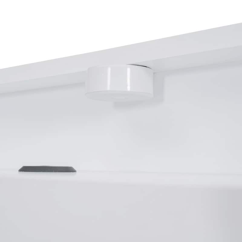 Platform Bed with Built-in Shelves,LED Light and USB Ports,Full/Twin Size