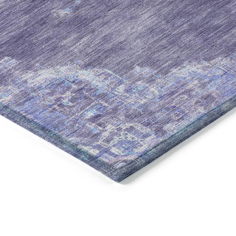 Machine Washable Indoor/ Outdoor Traditional Tabriz Chantille Rug