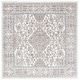 preview thumbnail 14 of 36, SAFAVIEH Oregon Megi Oriental Medallion Rug 6'7" Square - Grey/Ivory - Square