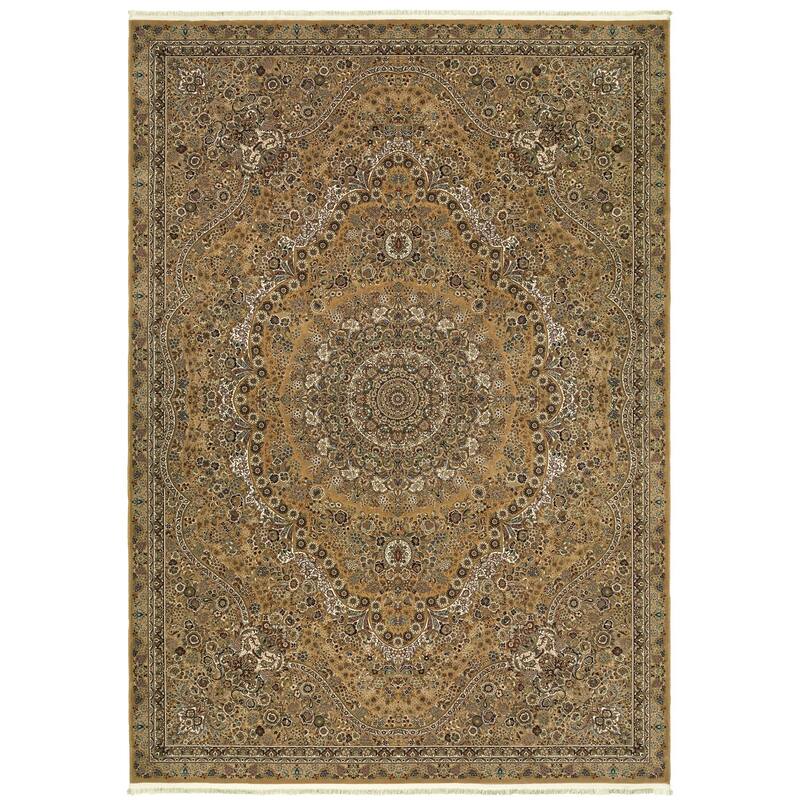 HomeRootsMedallion Traditional Runner Area Rug