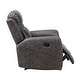 preview thumbnail 11 of 25, Elara 38" Microfiber Manual Reclining Chair with Tab Pull Motion