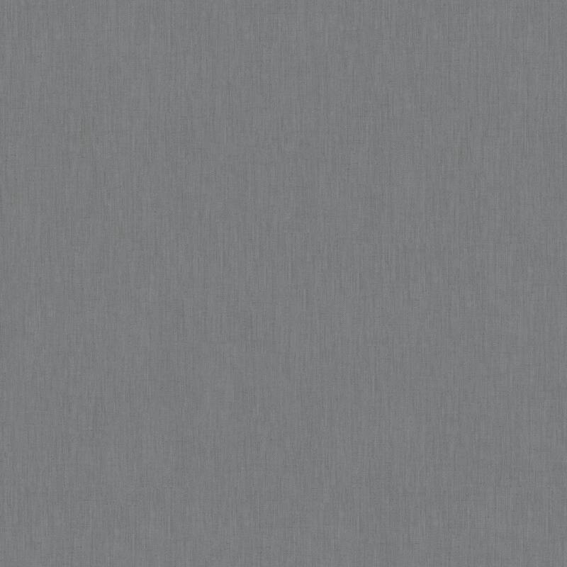 Galerie Wallcoverings Air Collection Linen Effect Textured Matte Wallpaper Roll - Black - 33 feet long x 27.5 inches wide