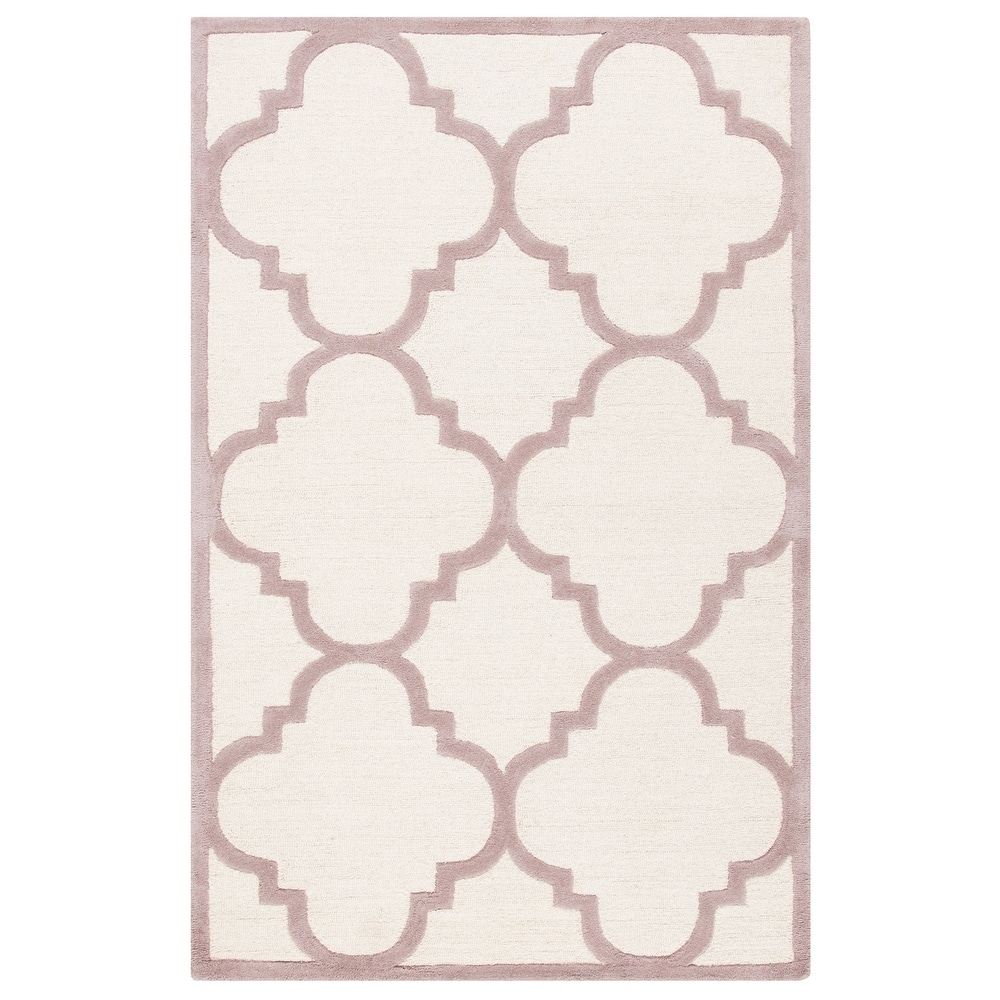 SAFAVIEH Handmade Cambridge Gullveig Modern Moroccan Wool Rug