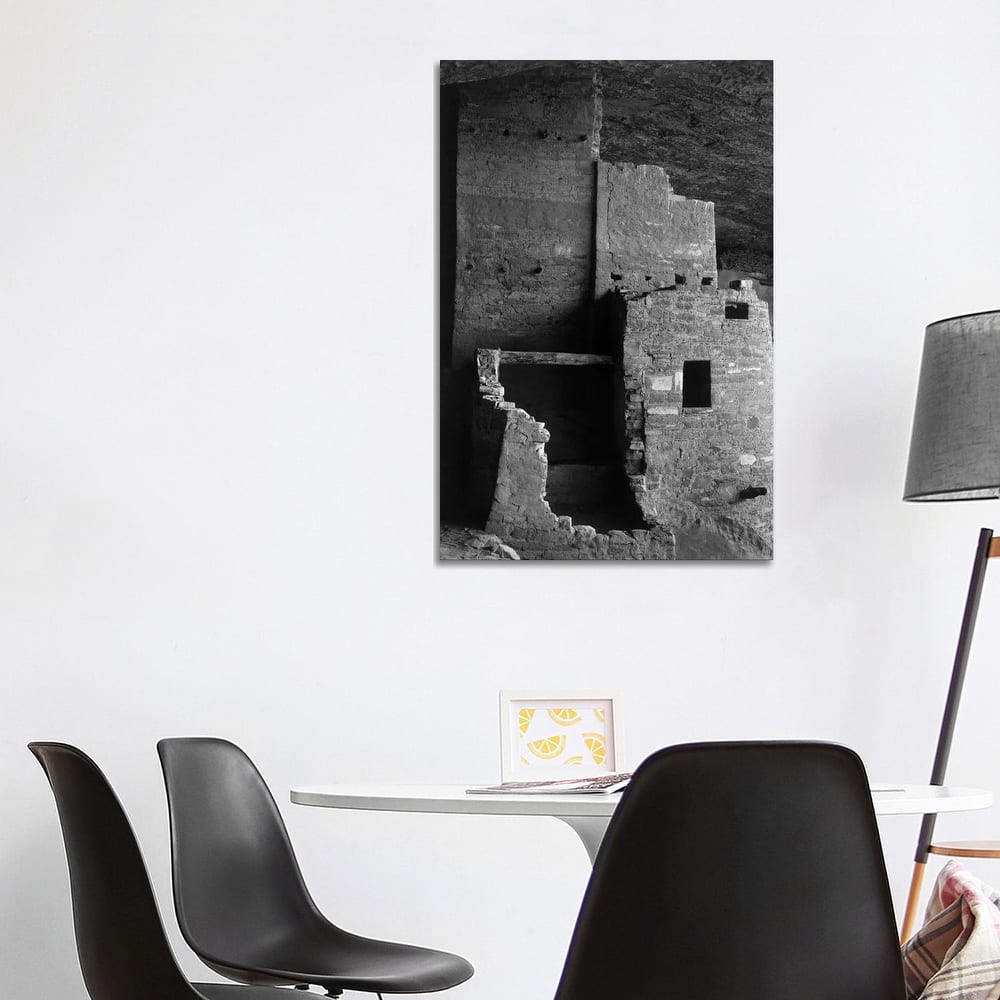 iCanvas "Cliff Palace, Mesa Verde National Park" by Ansel Adams Canvas Print