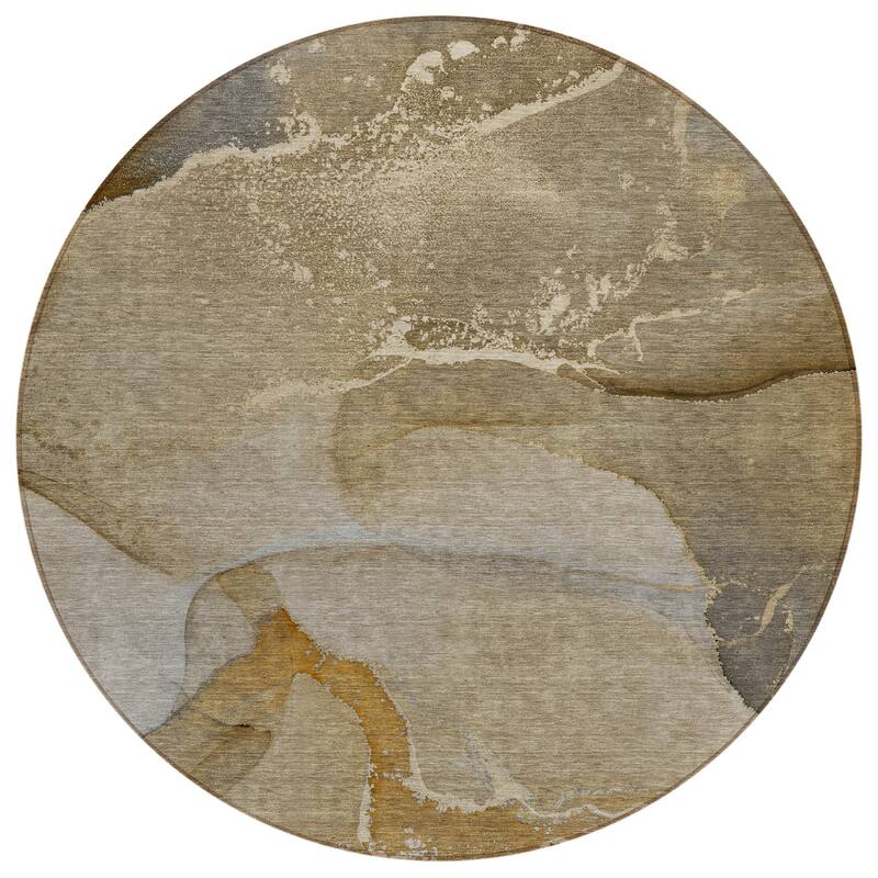 Nane Unique Abstract Weather Resistant Timeless Fusion Runner Outdoor Rug