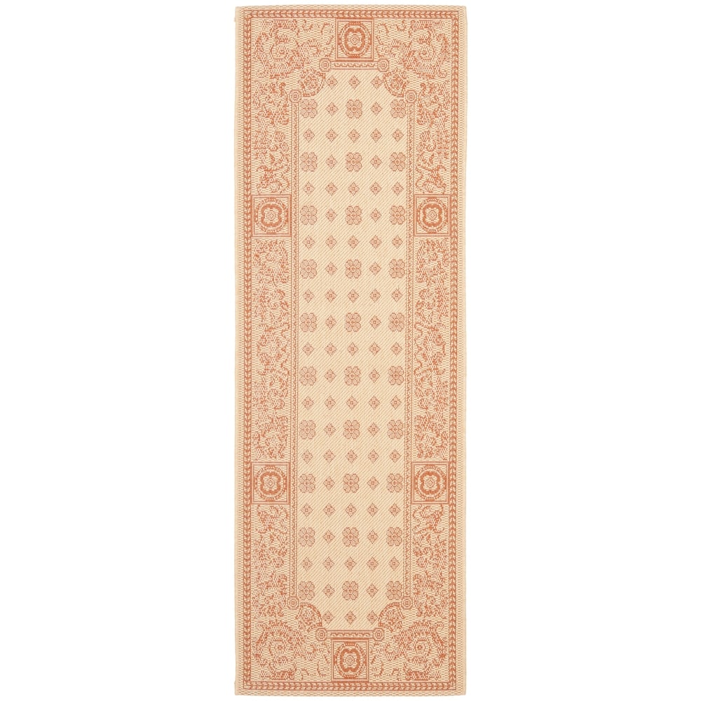 SAFAVIEH Courtyard Beverley Indoor/ Outdoor Waterproof Patio Backyard Rug