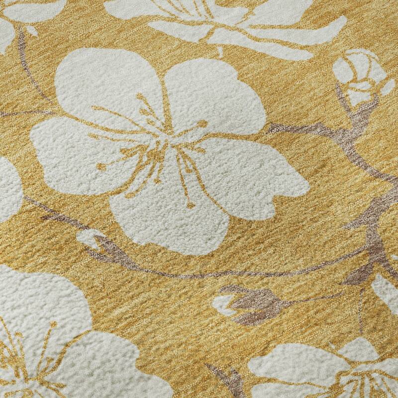 Premium Washable Super Soft Modern Floral Mayfield Rug