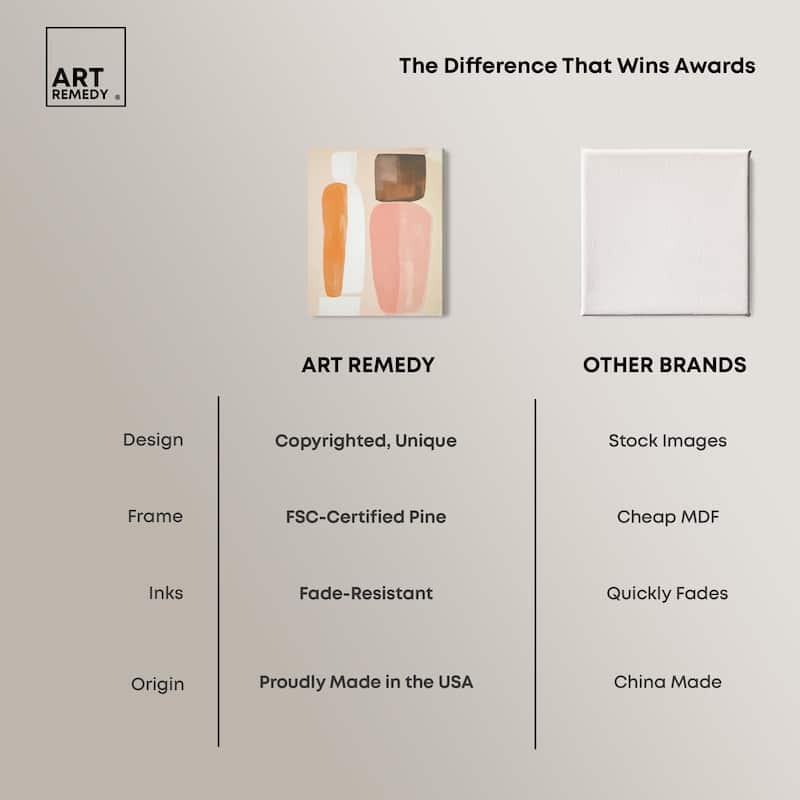 Tones of Restfulness I Canvas by Art Remedy, Gallery Wrapped