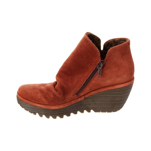 fly london yip wedge bootie