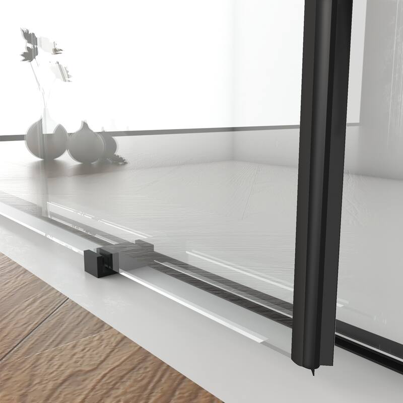Frameless Shower Door, Double Sliding Shower Door
