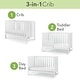 preview thumbnail 13 of 25, Child Craft Atwood 3-in-1 Convertible Crib - N/A