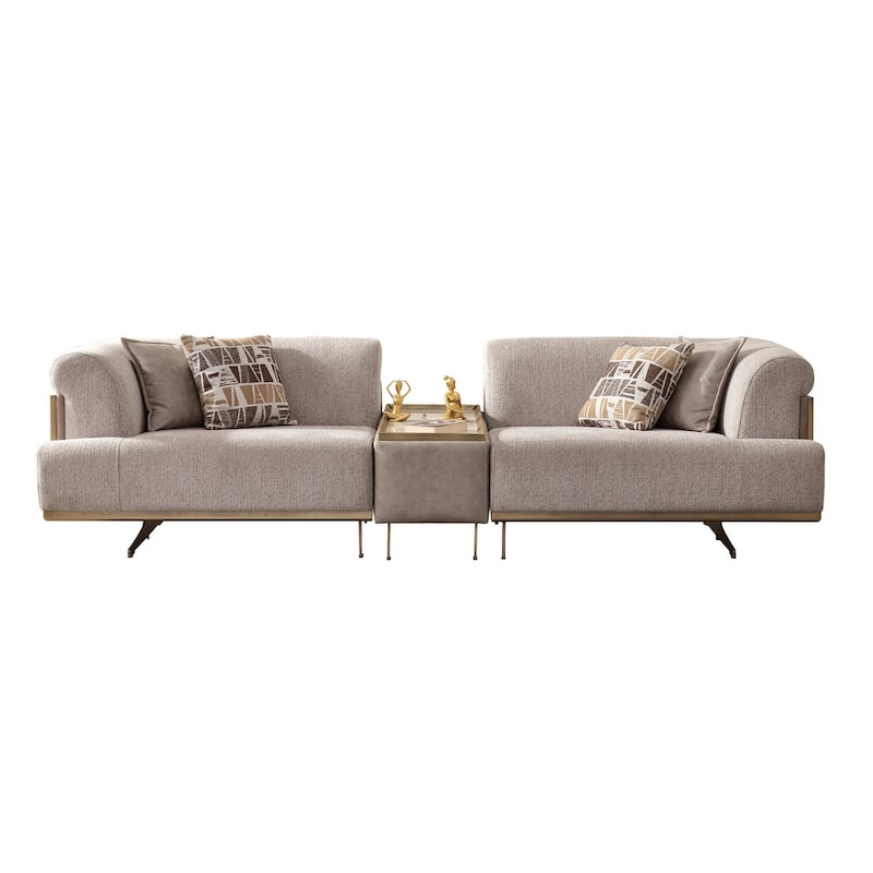 Uruguay 3-piece Living room Set 1 Module Sofa & 2 Chair