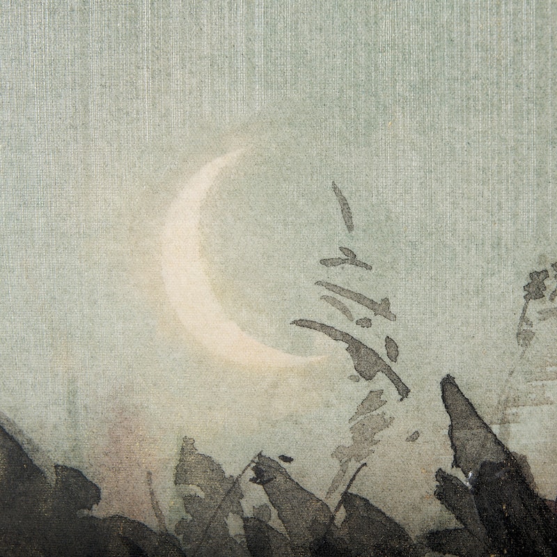 Moon Sets, Sun Rises I (40 x 20) Canvas Art Print