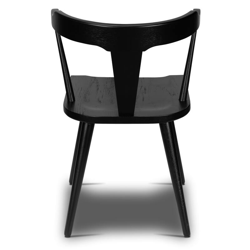 Poly and Bark Enzo Solid Oak Wood Dining Chair