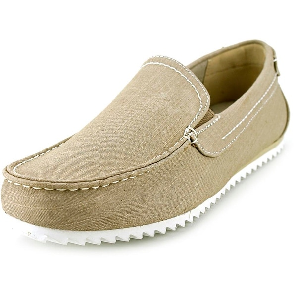 GBX Harpoon Men Moc Toe Canvas Tan Loafer