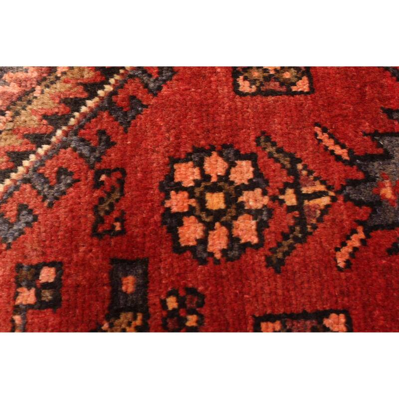 ECARPETGALLERY Hand-knotted Andelz Dark Grey Wool Rug - 4'1 x 6'5