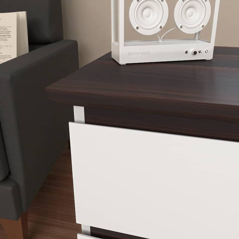 Wide 6-Drawer Storage Cabinet Modern Chest of Drawers for Bedroom Living Room Office Organizer Large Capacity Dresser