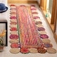 preview thumbnail 29 of 64, SAFAVIEH Handmade Cape Cod Lynda Coastal Jute Rug 2'3" x 10' Runner - Red/Multi - Runner