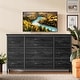 preview thumbnail 7 of 19, 10 Drawer Dressers for Bedroom Beige