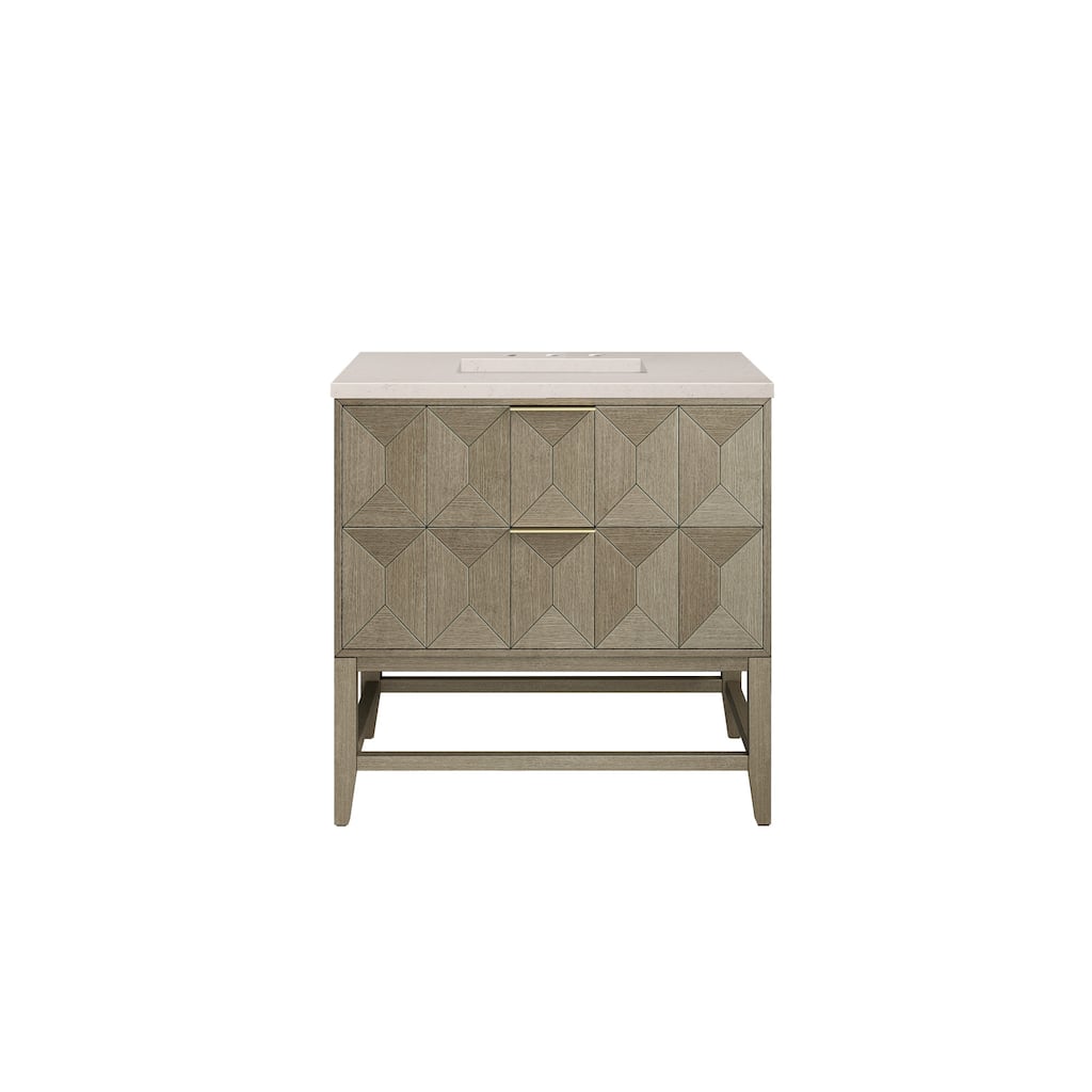 James Martin Vanities D100-V36-3EMR Emmeline 36" Free Standing Single