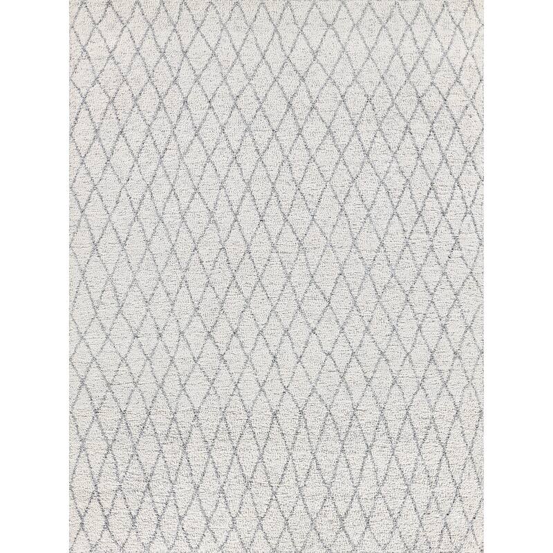 Giorgio Indoor Outdoor Reversible Grey/Ivory Area Rug.