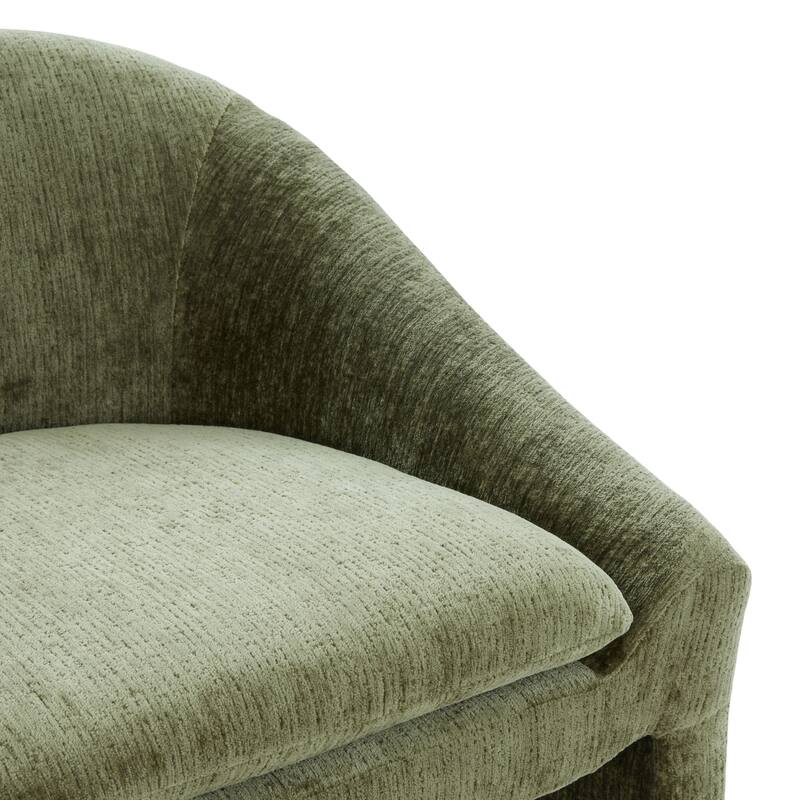 SAFAVIEH Couture Kagan Chenille 31-inch Barstool - 26"W x 24"D x 39"H